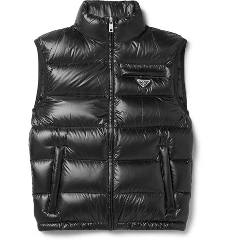 prada men's gilet.